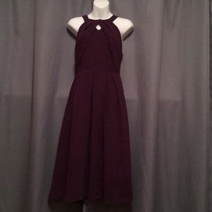 Plum Cocktail Dress